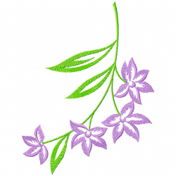 Flowers And Tree Embroidery Design 5 Flowers And Tree Embroidery Design 5